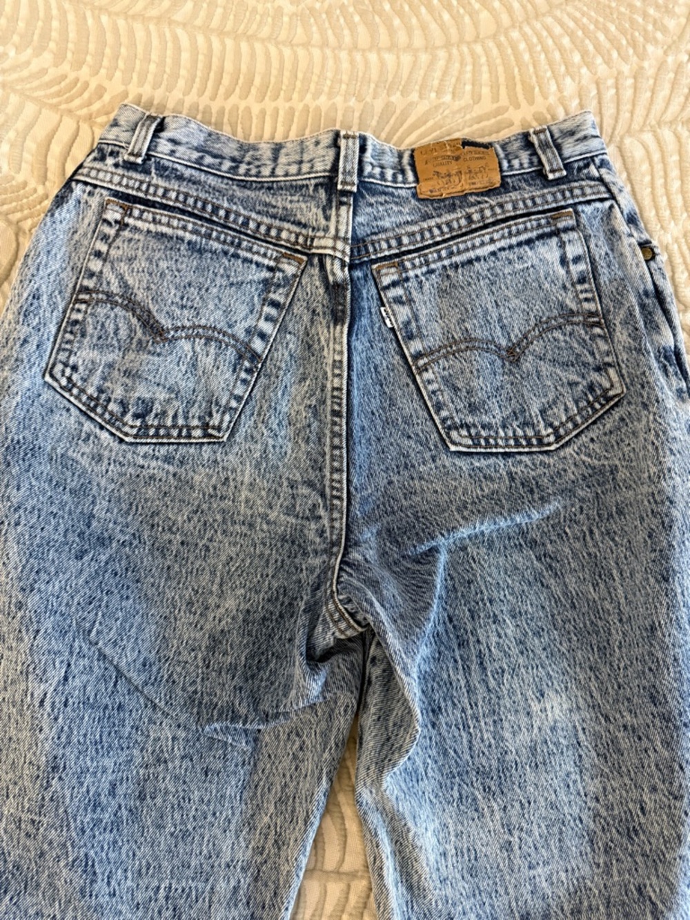Vintage Levi's light blue denim jeans